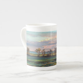 Großartige See-Wiesen - Knochen-China-Tasse Porzellantasse
