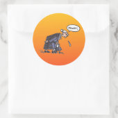 Großartige Spitzen! Große, runde Aufkleber (Tasche)