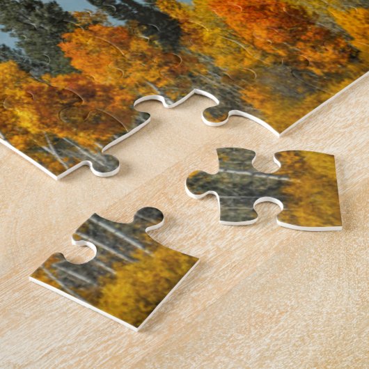 Großartige Teton Berge im Fall Puzzle (Seite)