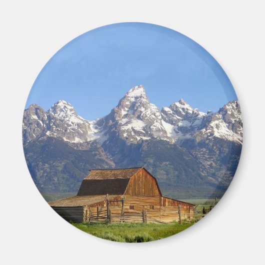 Großartige Teton Berge Magnet (Vorne)