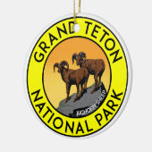 Großartige Teton Keramik Ornament (Links)