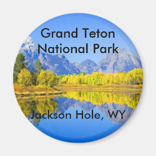 Großartige Teton Nationalpark-Reihe 1 Magnet
