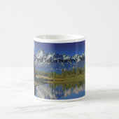 Großartige Teton Nationalpark-Reihe 4 Kaffeetasse (Mittel)