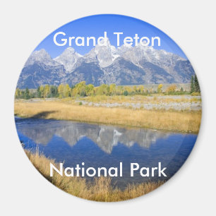 Großartige Teton Nationalpark-Reihe 7 Magnet