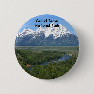 Großartige Teton Nationalpark-Reihe 8 Button