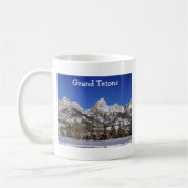 Großartige Teton Nationalpark-Tasse Kaffeetasse (Links)