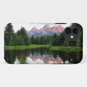 Großartige Teton Reflexionen über dem Biber-Teich Case-Mate iPhone Hülle (Rückseite (Horizontal))