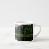 Großartige Teton Reflexionen über dem Biber-Teich Espressotasse (Rechts)