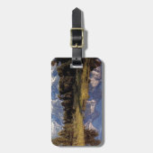 Großartige Teton Reflexionen Yellowstone Gepäckanhänger (Vorderseite vertikal)