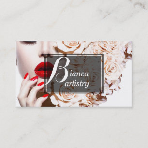 Großartige Visitenkarte für Makeup Artist