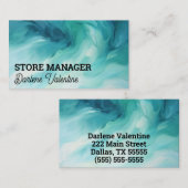 Großartige Visitenkarten Visitenkarte (Vorne/Hinten)