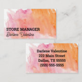 Großartige Visitenkarten Visitenkarte (Vorne/Hinten)