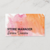 Großartige Visitenkarten Visitenkarte (Vorderseite)