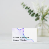 Großartige Visitenkarten Visitenkarte (Stehend Vorderseite)