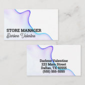 Großartige Visitenkarten Visitenkarte (Vorne/Hinten)