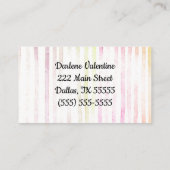 Großartige Visitenkarten Visitenkarte (Rückseite)