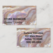 Großartige Visitenkarten Visitenkarte (Vorne/Hinten)