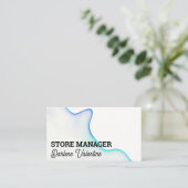 Großartige Visitenkarten Visitenkarte (Stehend Vorderseite)