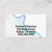 Großartige Visitenkarten Visitenkarte (Rückseite)