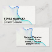 Großartige Visitenkarten Visitenkarte (Vorne/Hinten)