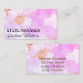 Großartige Visitenkarten Visitenkarte (Vorne/Hinten)