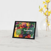 Großartige Wünsche für Erntedank Grußkarte Karte (Gelbe Blume)