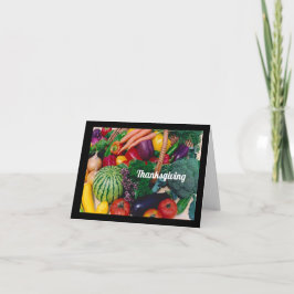 Großartige Wünsche für Erntedank Grußkarte Karte