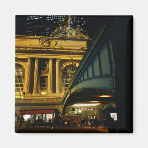 Großartige zentrale Station - Nacht - New York Magnet