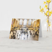 Großartige zentrale Stations-Gruß-Karte Karte (Gelbe Blume)