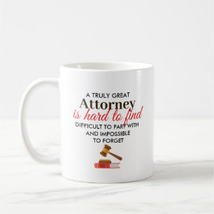 Großartiger Anwalt Personalisiertes Namensgeschenk Kaffeetasse