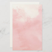 großartiger Aquarellhintergrund - Aquarellbilder 3 Briefpapier (Vorne/Hinten)