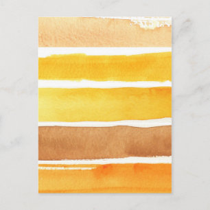 großartiger Aquarellhintergrund - Aquarellbilder 3 Postkarte