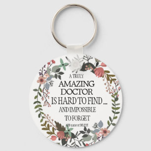 Großartiger Arzt danke Ihnen dankbar verlassend Ge Schlüsselanhänger