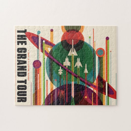 Großartiger Ausflug Retro die Puzzle (Horizontal)