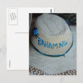 großartiger Bahamahut Postkarte (Vorne/Hinten)