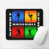 Großartiger Baseball Mousepad (Mit Mouse)