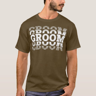 großartiger Bräutigam für den großen Mann T-Shirt