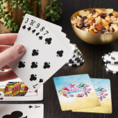 Großartiger Cooler Hallo Sommer Spielkarten (In Situ)