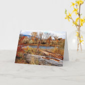 Großartiger Fall Karte (Gelbe Blume)