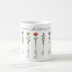 Großartiger Garten der Liebe - Kindername Kaffeetasse
