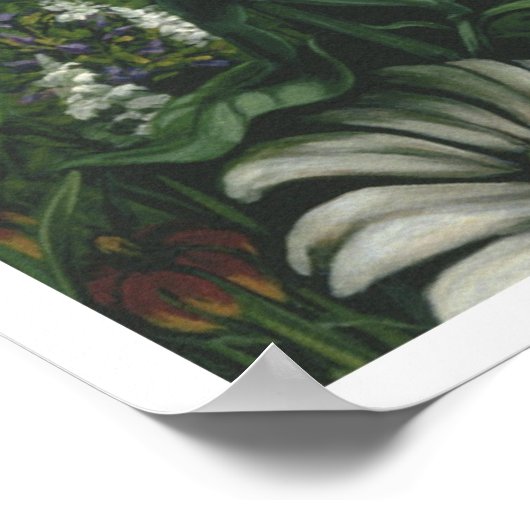 Großartiger Garten Poster (Ecke)