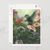 Großartiger Garten Postkarte (Vorne/Hinten)