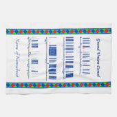 Großartiger Gewerkschafts-Kanal-BRITISCHES Handtuch (Horizontal)