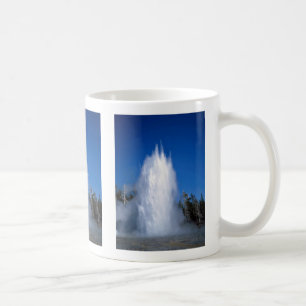 Großartiger Geysir, Yellowstone Nationalpark, USA Kaffeetasse