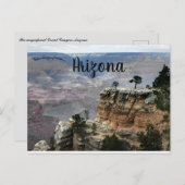 Großartiger Grand Canyon Arizona Postkarte (Vorne/Hinten)