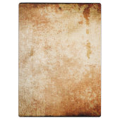 Großartiger Grunge, Texturierte Boho Pattern Clipb Klemmbrett (Rückseite)