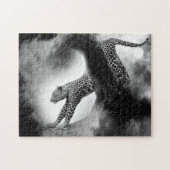 Großartiger Leopard. Puzzle (Horizontal)