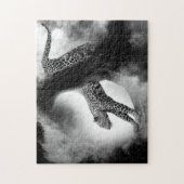 Großartiger Leopard. Puzzle (Vertikal)