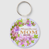 Großartiger Mama-Schlüsselanhänger Schlüsselanhänger (Vorderseite)