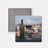 Großartiger Napa Valley Magnet! Magnet (Vorderseite/Rückseite)